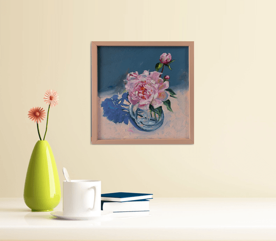 Still life. Peony. Flower.