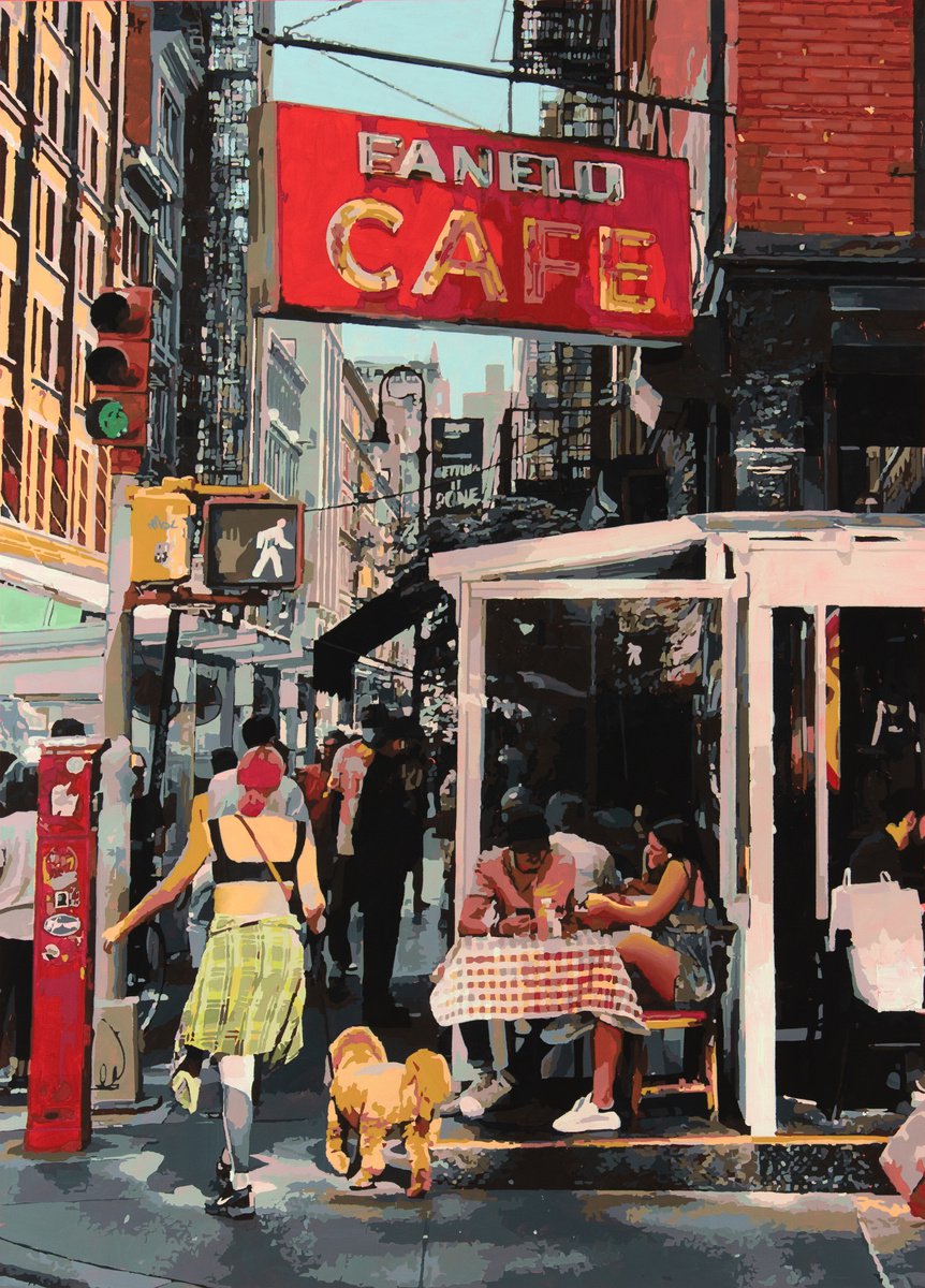 Fanelli Cafe 22 By Marco Barberio, 27 X 39, Artwork For Sale On Artfinder