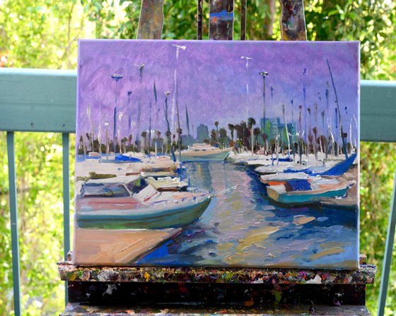 Boats. Morning