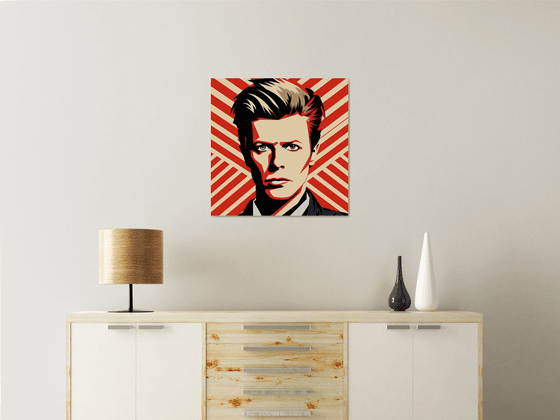 Portrait of David Bowie