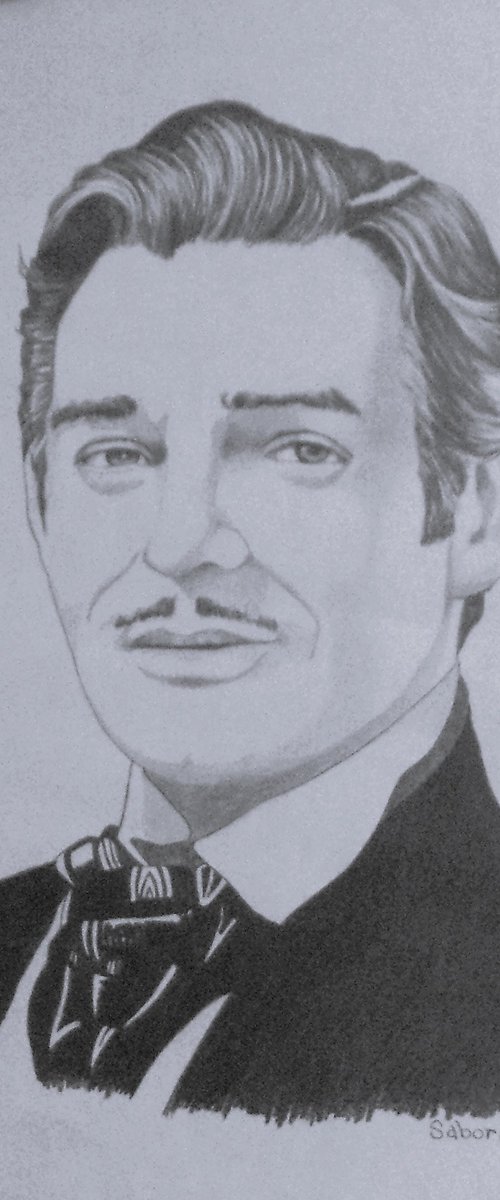 Clark Gable by Andrew Sabori