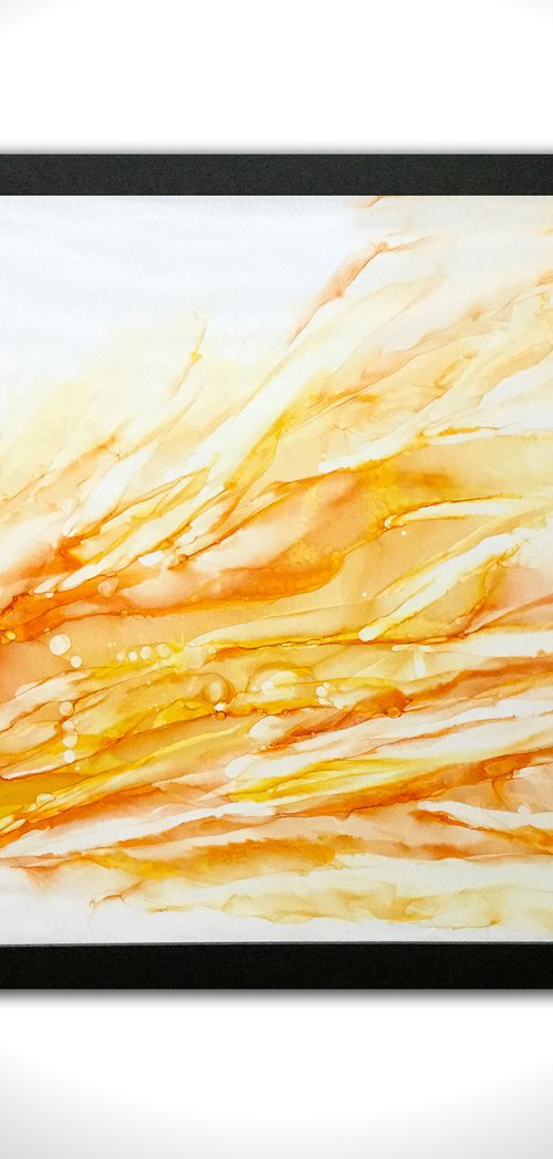 Ochre Clouds by Carol Wood