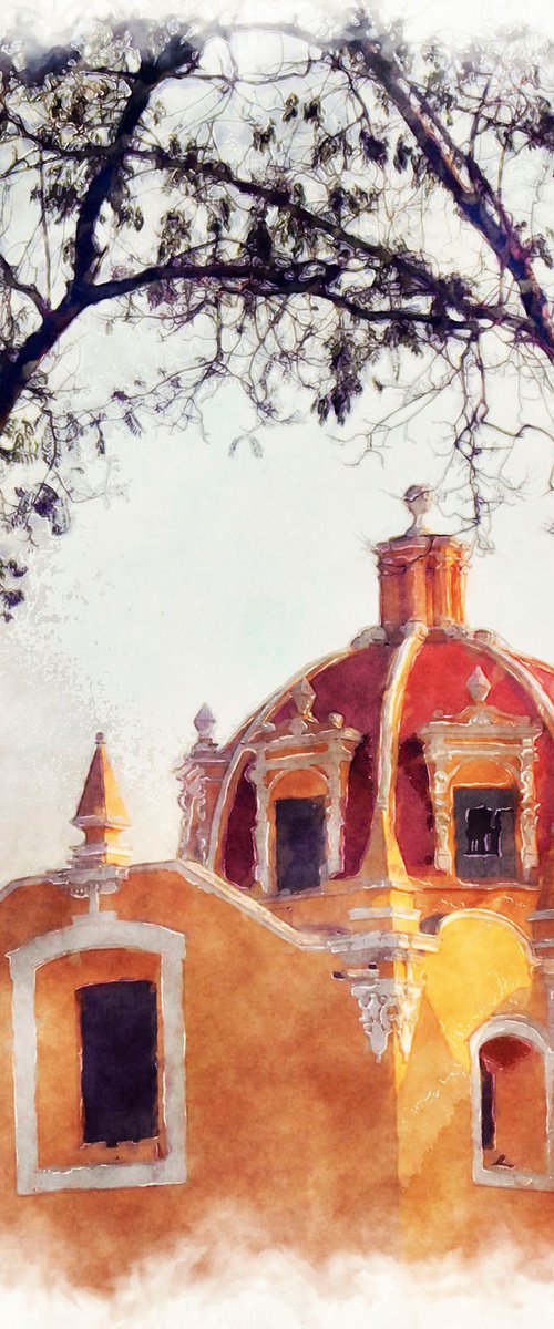 San Pedro Cholula by Javier Diaz