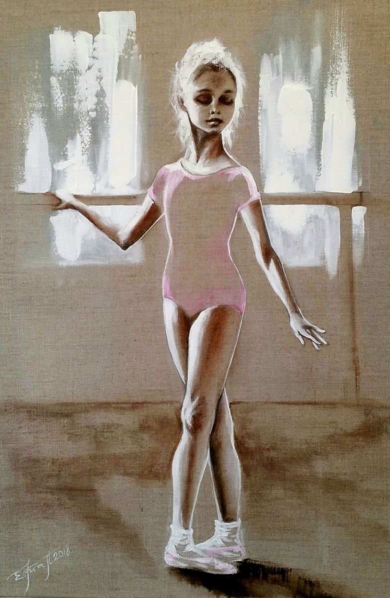 Fifth Position By Elena Kraft, 21 X 32, Artwork For Sale On Artfinder
