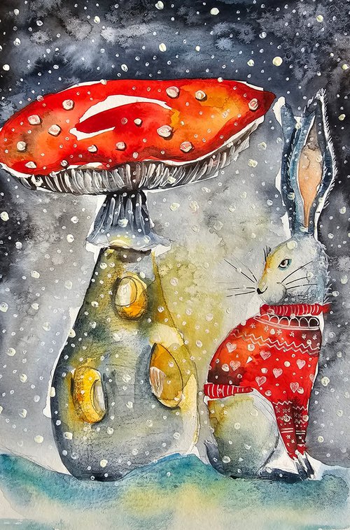 Mushroom Lantern (small) by Evgenia Smirnova