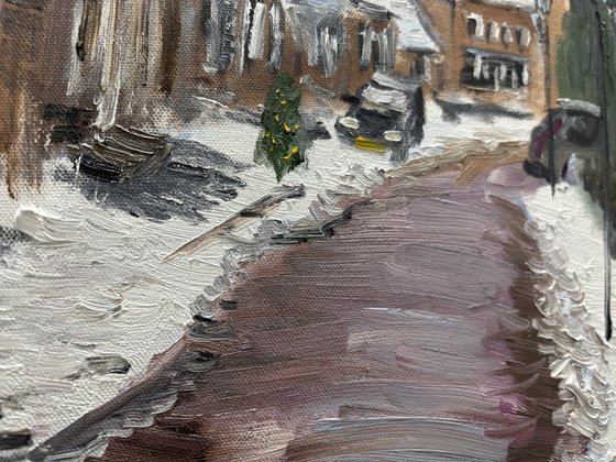 Winter morning in Dalen