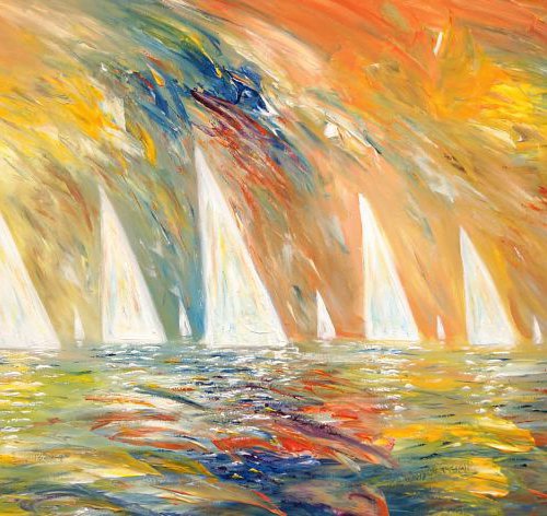 Sailing Regatta L 1 by Peter Nottrott