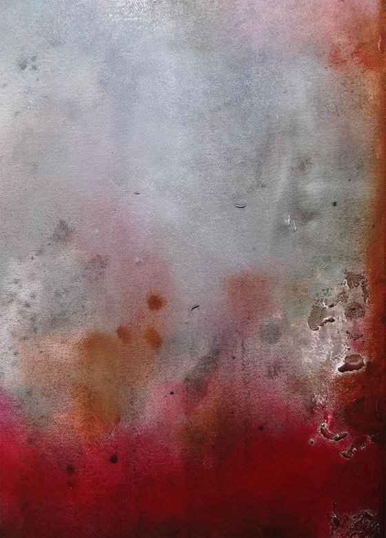 abstract reds (120 x 80 cm)