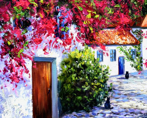 A Street in Greece