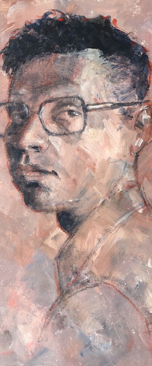 Young Man With Glasses by Dominique Dève
