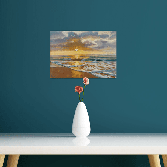 "Morning embankment"