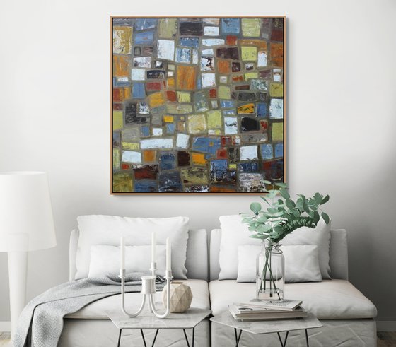Abstract in Earth Tones