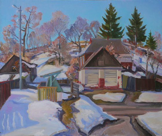 At the crossroads. Sedniv