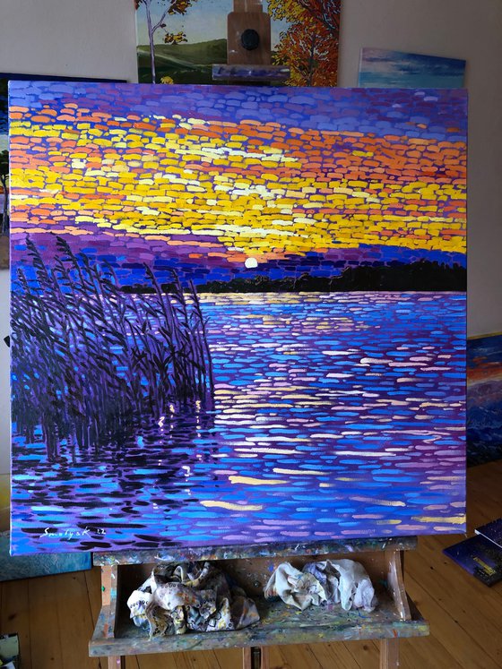 Calmly Sunset 80-80cm