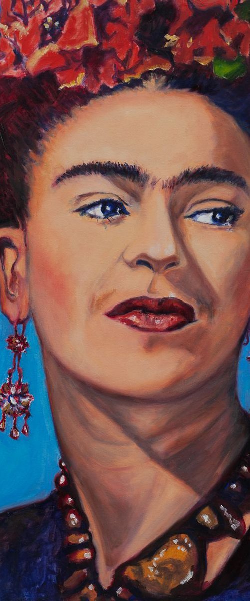 Velvet Frida by Liudmila Pisliakova