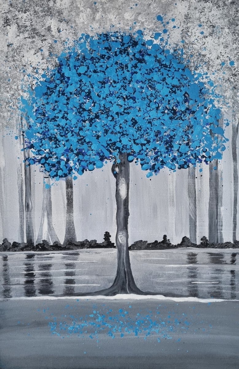 Magic Lake By Cinzia Mancini, 20 X 30, Artwork For Sale On Artfinder