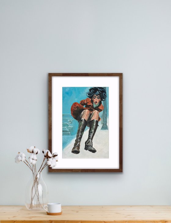 She Wore Weighted Boots