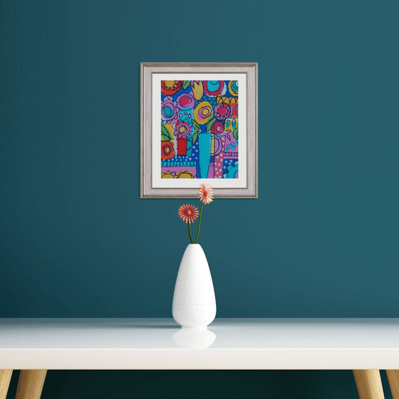 Polka Dot Vase IV