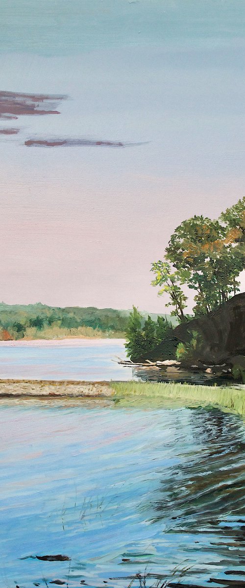 Connecticut River, Deep River by Gray Jacobik