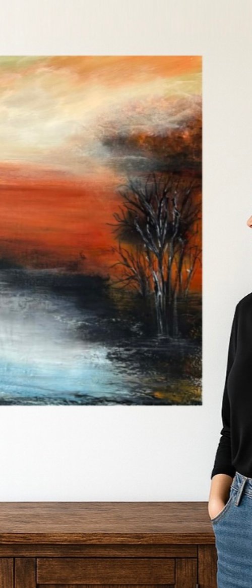 Where the sky breaks by Lidia Gaudiano