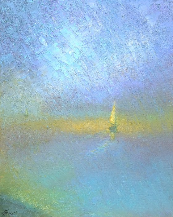 Evening sea