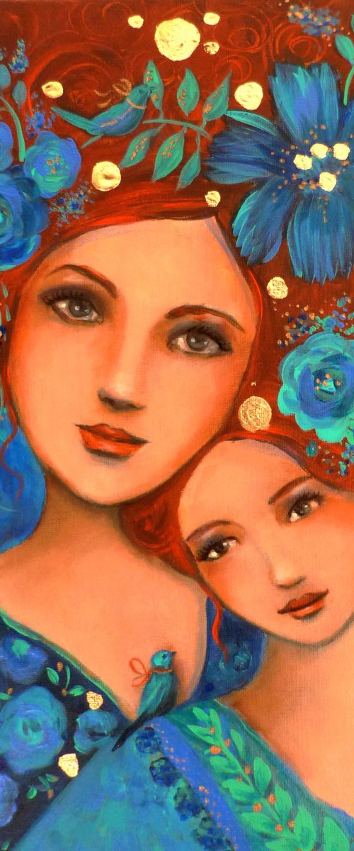Blue Tenderness by Loetitia Pillault