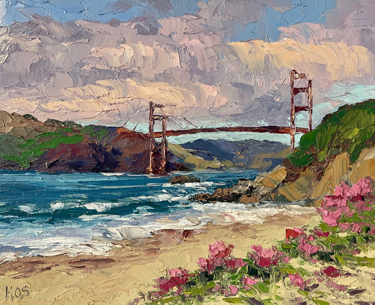 Baker Beach, San Francisco by Kristen Olson Stone