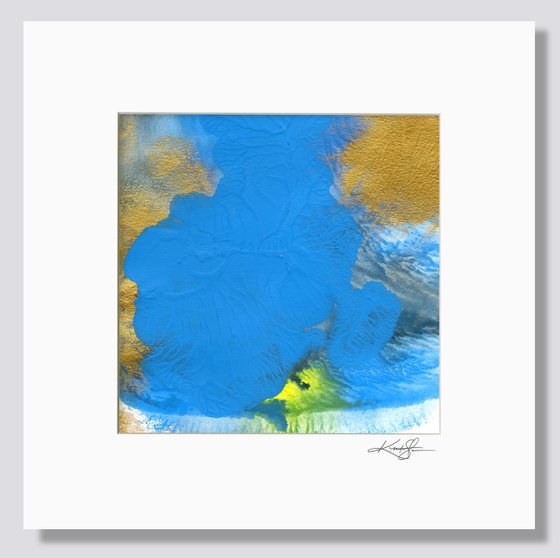 Meditation Poetry 2 - Abstract Painting by Kathy Morton Stanion