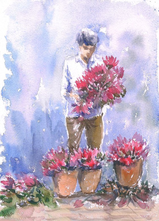 The Lotus Seller