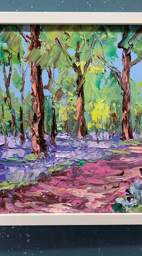 Bluebells in the forest. by Vita Schagen