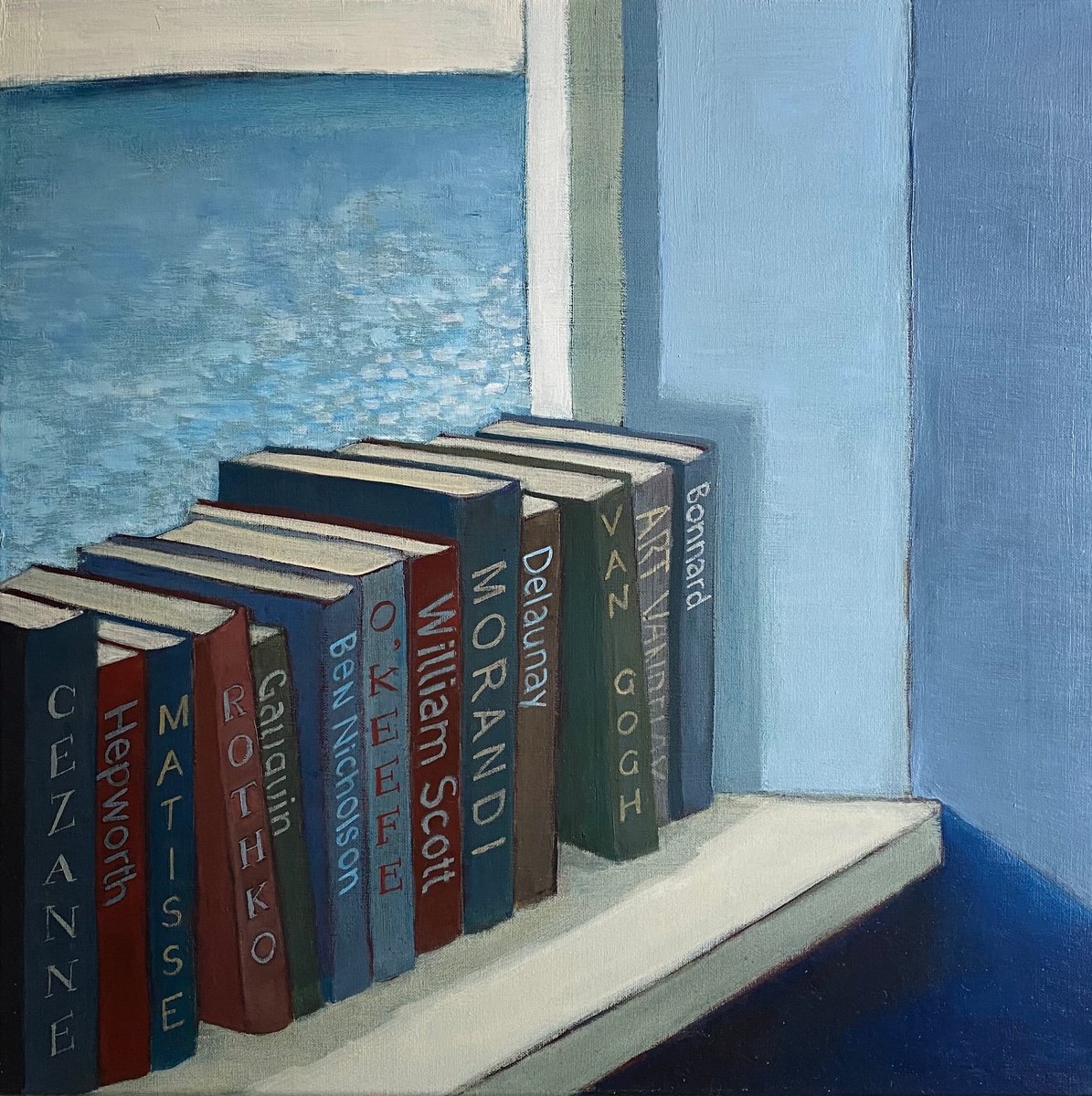 Books in Window by Nigel Sharman