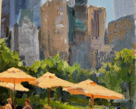 The Lunch Time in Central Park