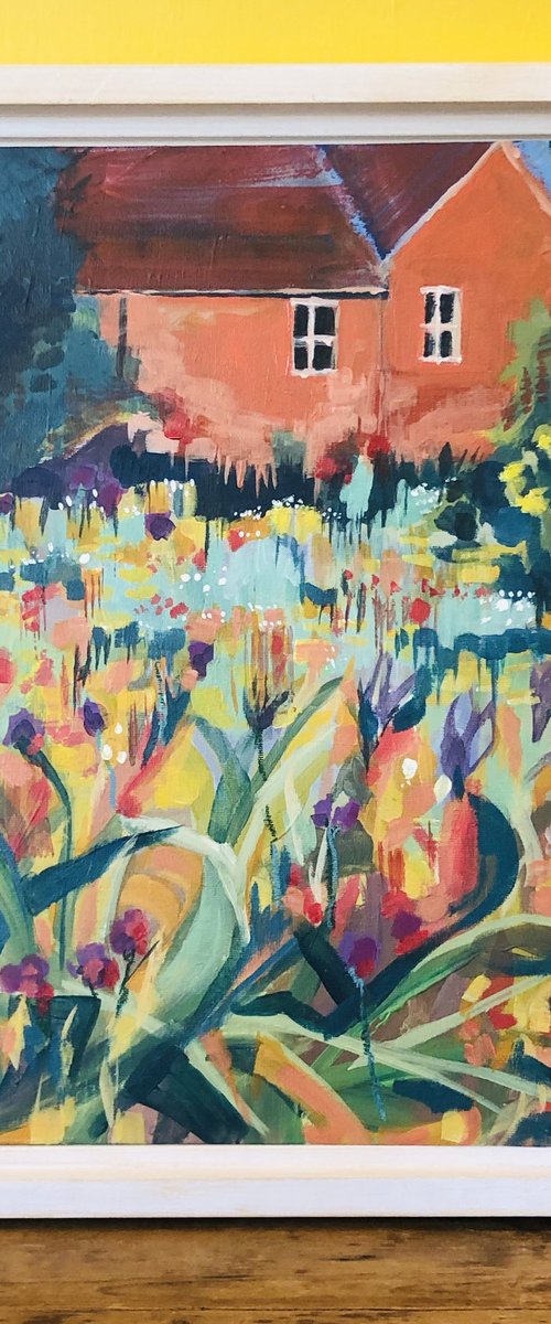 Through the Flower Garden, Osterley Park, London by Annie Meier