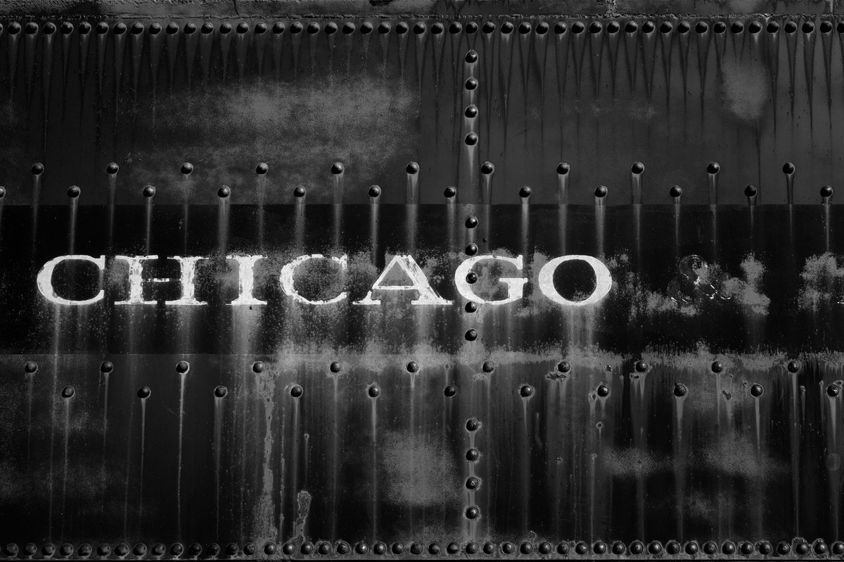 Abstract Photograph By Robert Tolchin, 20 X 16", Chicago, Original Artwork