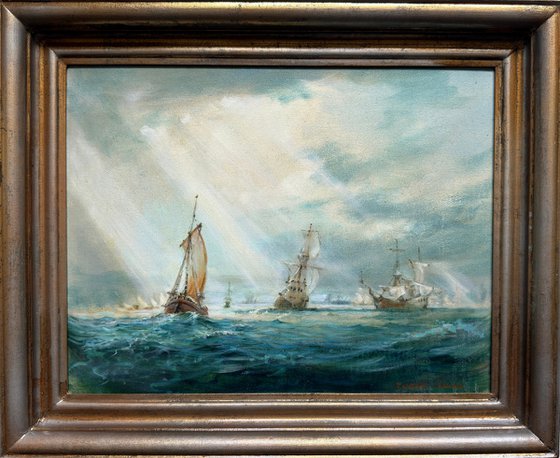 Eyes of God (Inspired by J. M. W. Turner)
