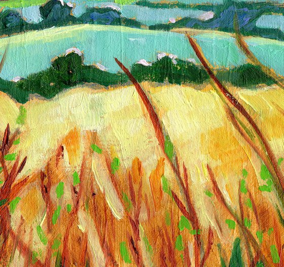 Landscape with Yellow Fields