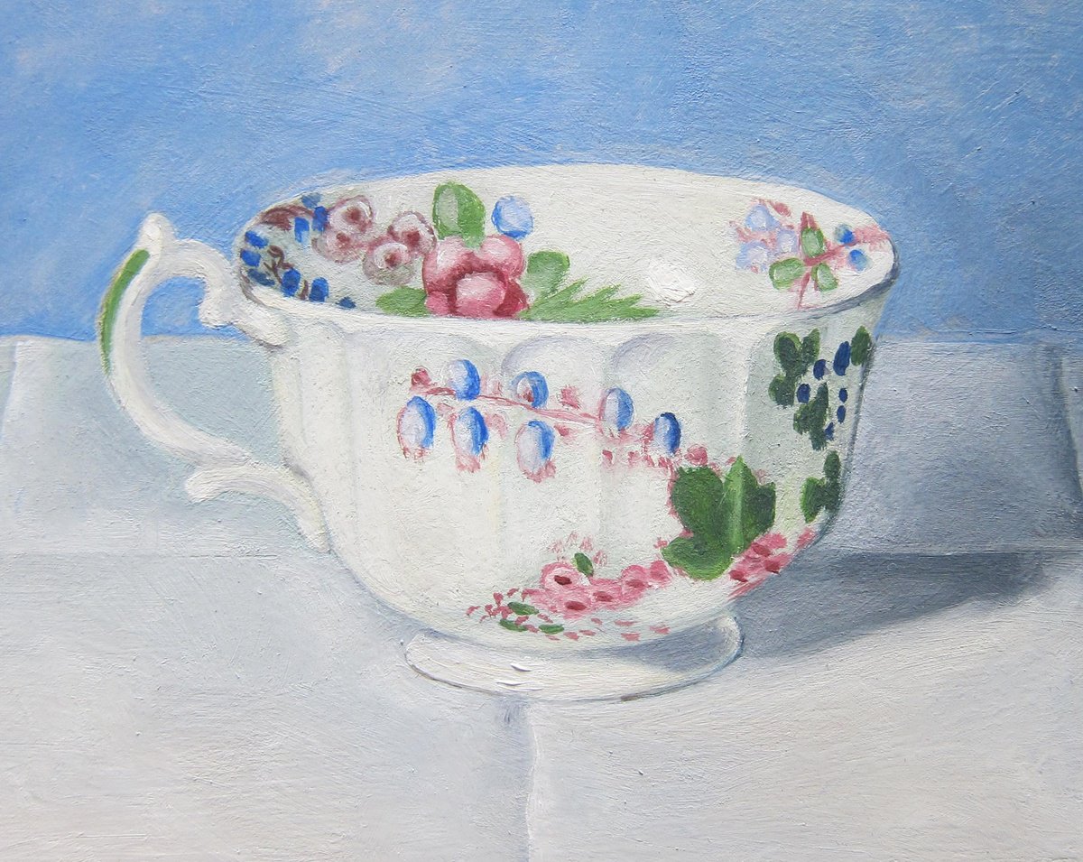 Vintage Teacup by Sophie Colmer-Stocker