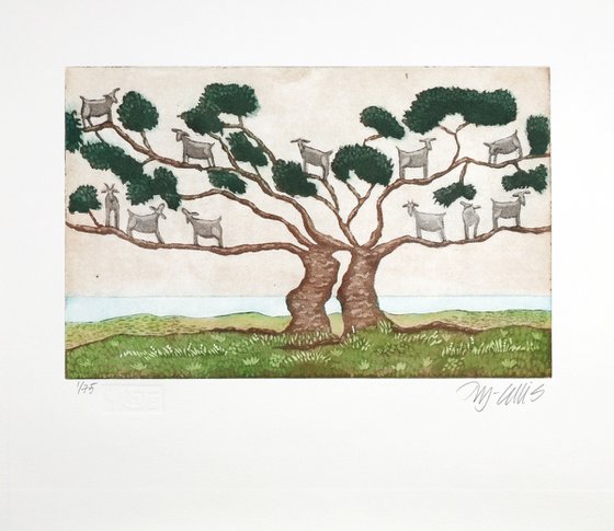 Goats in a Tree