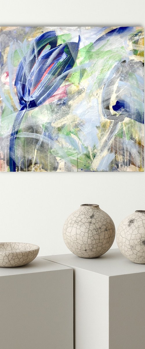 Deconstructive Flowers 1 by Jutta Rika Bressem