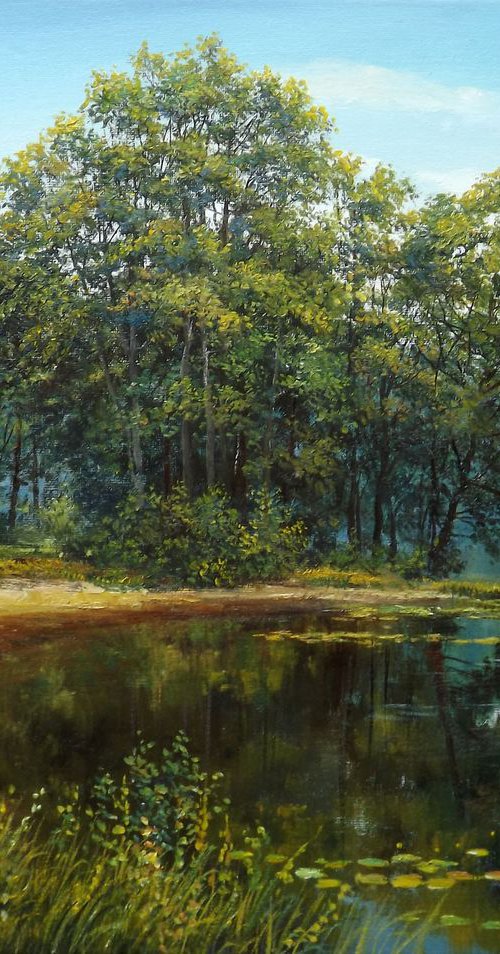 Calm Creek by Oleg Riabchuk