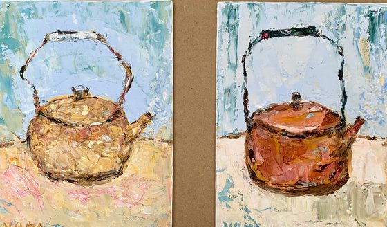 Still life with teapot