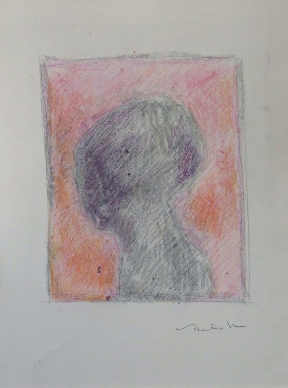 Pencil Portrait in colour 3