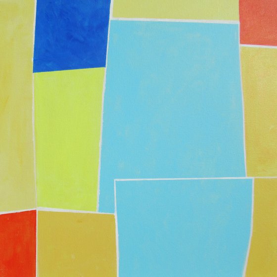 Composition Blue Move.