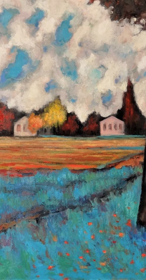 Autumn landscape by Massimiliano Ligabue