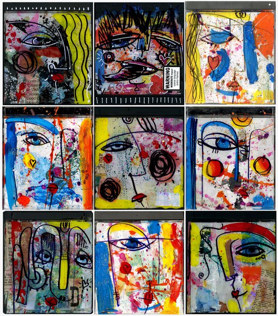 MM Funky Face Collection 1