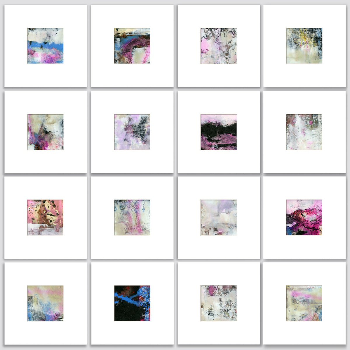 A Moment In Abstraction Col. 7 by Kathy Morton Stanion