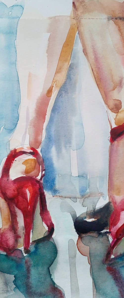 Tango legs 2 by Oxana Raduga