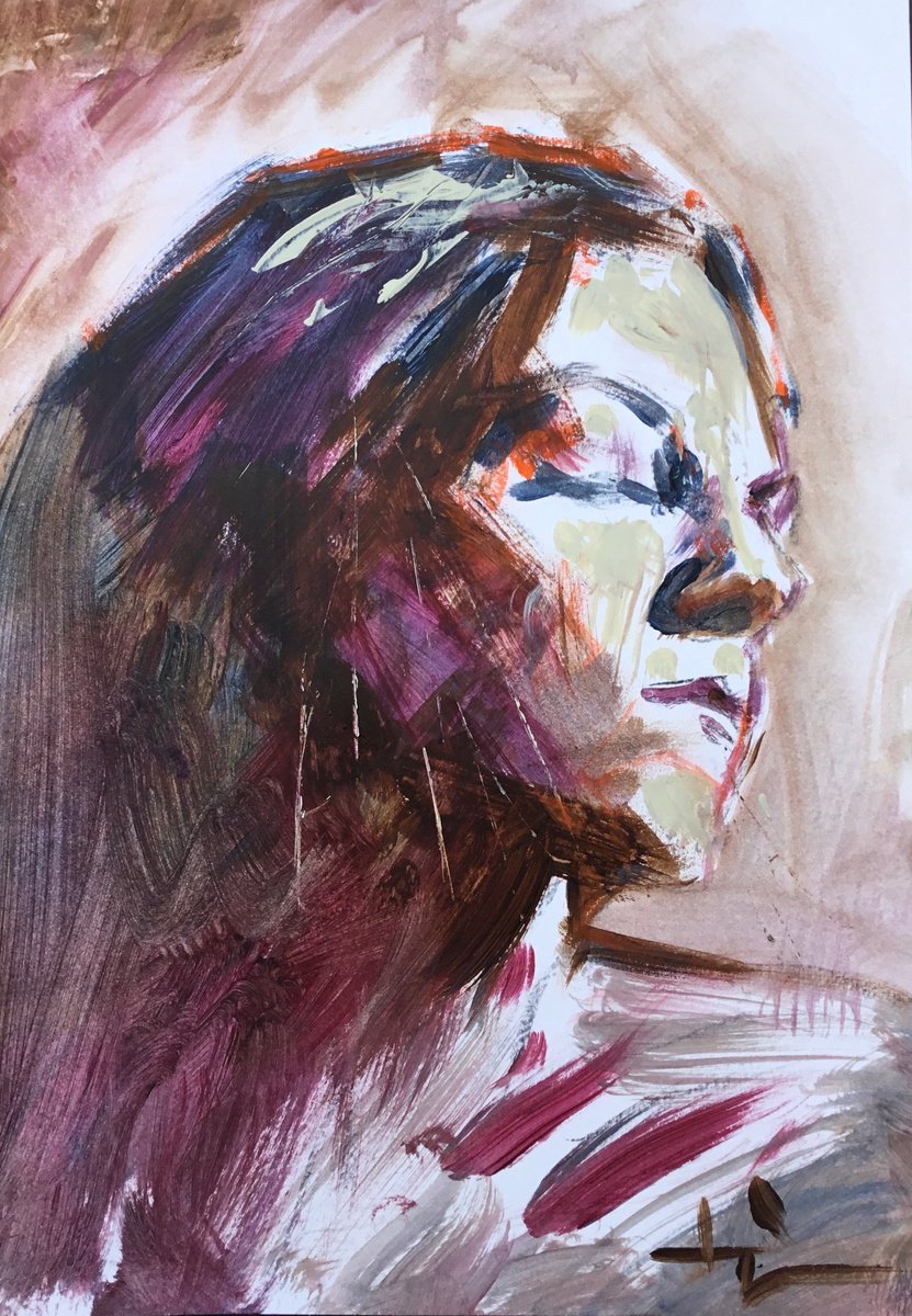 Guadi By Dominique Deve, 8 X 11, Artwork For Sale On Artfinder