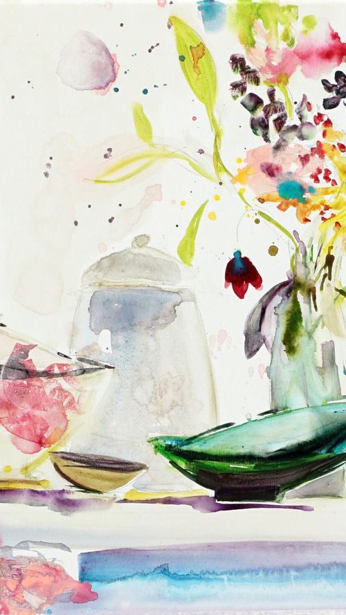 Morning My Sunshine 18x24in by jelena b