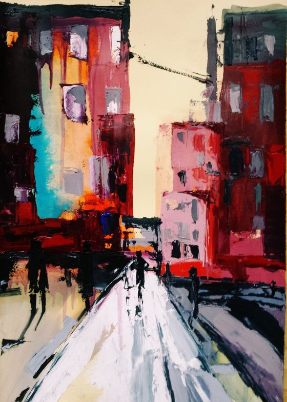 Red street